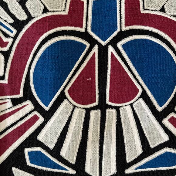 Sea New York Midi Sheath Dress Women 10 Multi-Color Laser Cut Geometric Print - Picture 12 of 12